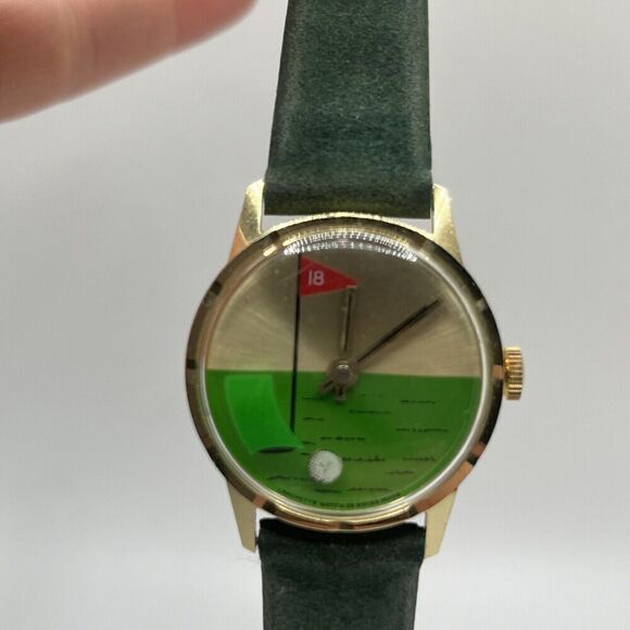 LAFAYETTE Other - LAFAYETTE 1960'S VINTAGE MECHANICAL GOLF THEME Women’s WATCH, GOLF BALL SECONDS